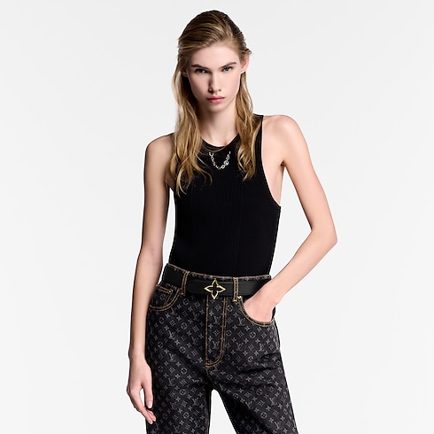 Monogram Accesorios Cinturones Cinturón reversible Slim Flower de 3.5 cm | Louis Vuitton ® (Ampliar producto)