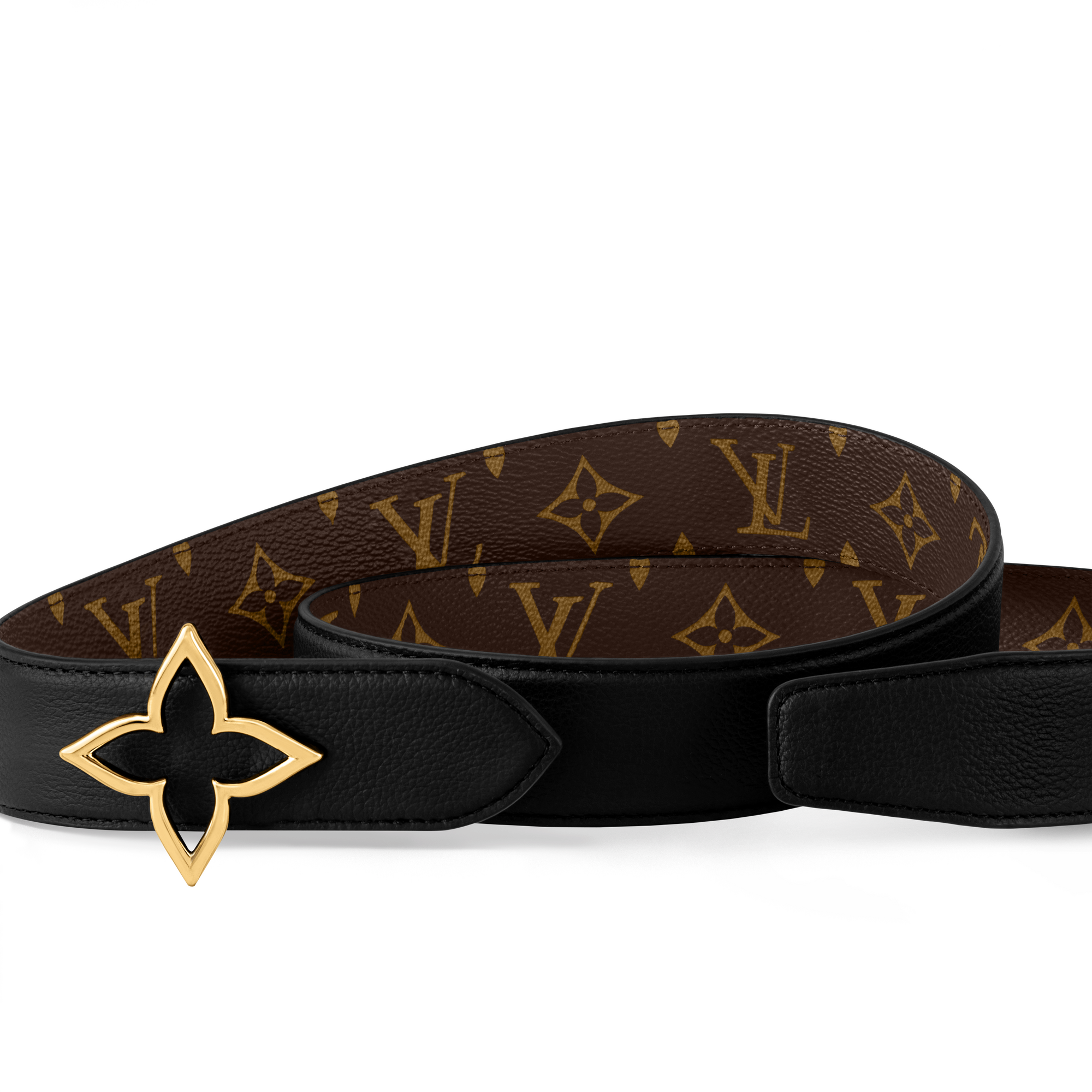 Monogram Accesorios Cinturones Cinturón reversible Slim Flower de 3.5 cm | Louis Vuitton ® (Ampliar producto)