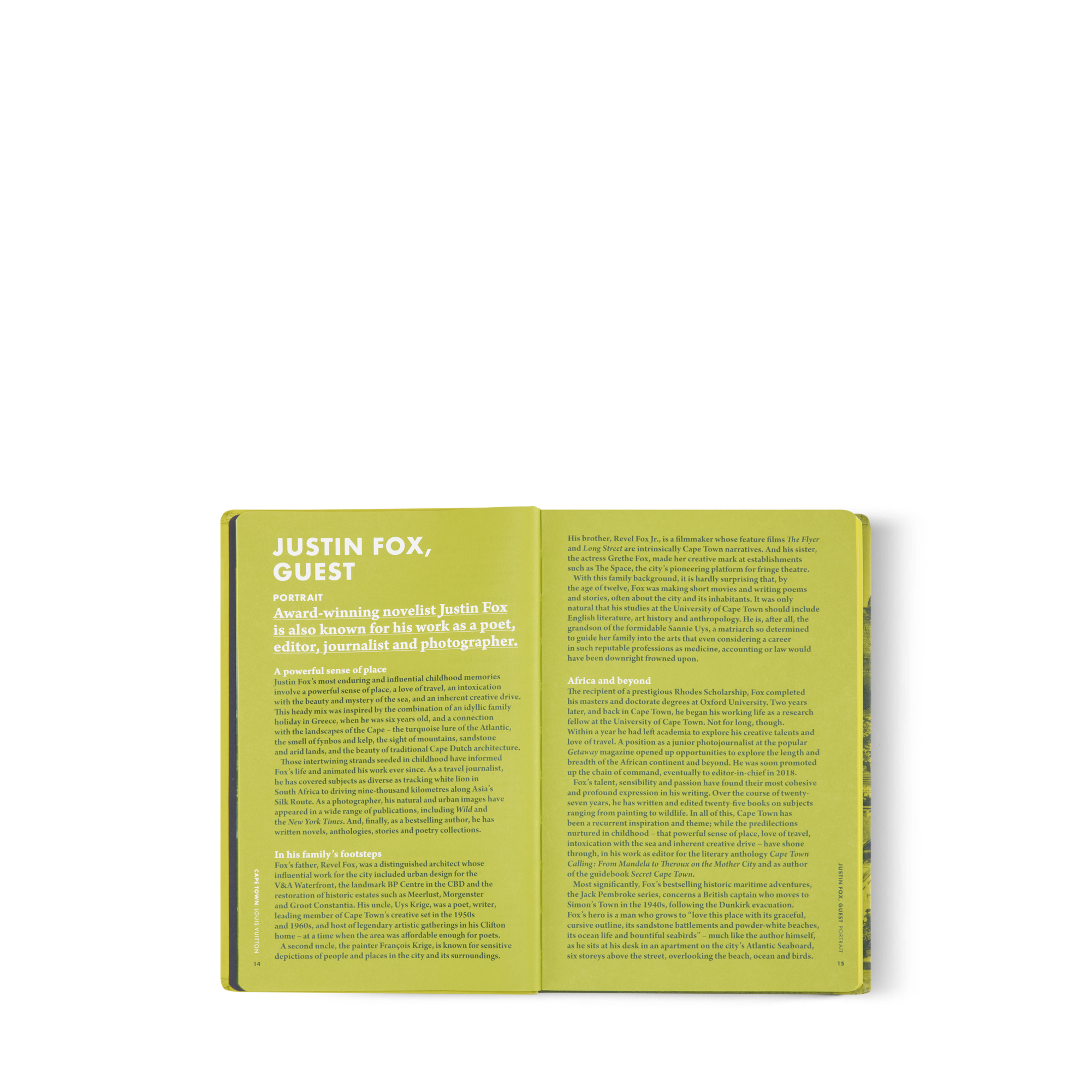  Librería Guía de Ciudad City Guide de Ciudad del Cabo | Louis Vuitton ® (Ampliar producto)