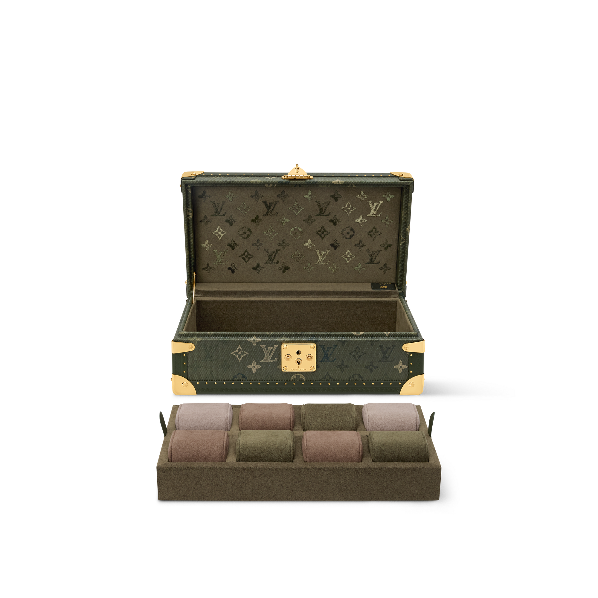 Autres Toiles Monogram Baúles y Cajas Cofres Coffret 8 Montres | Louis Vuitton ® (Ampliar producto)