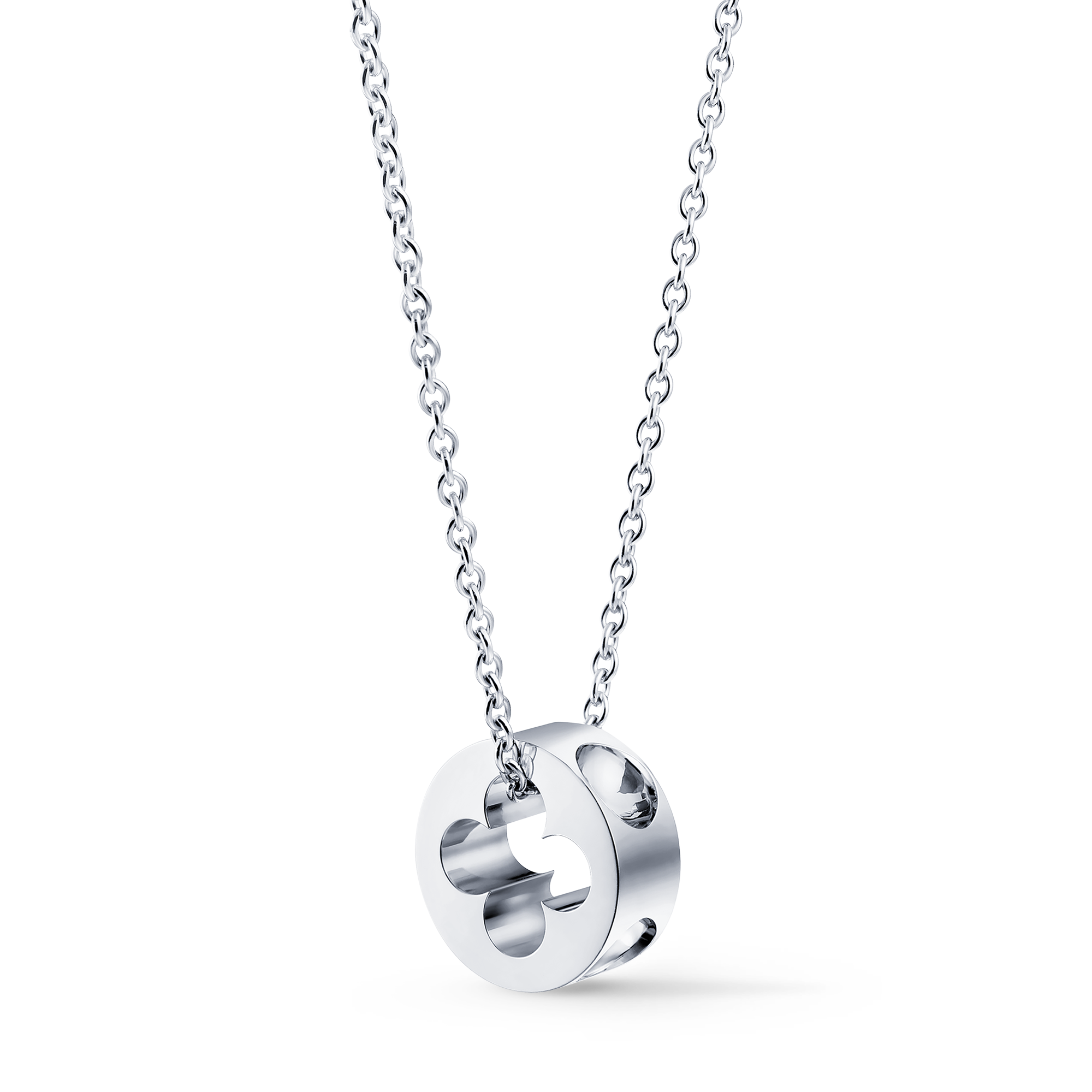  Categorías Collares y dijes  Colgante Empreinte en oro blanco | Louis Vuitton ® (Ampliar producto)