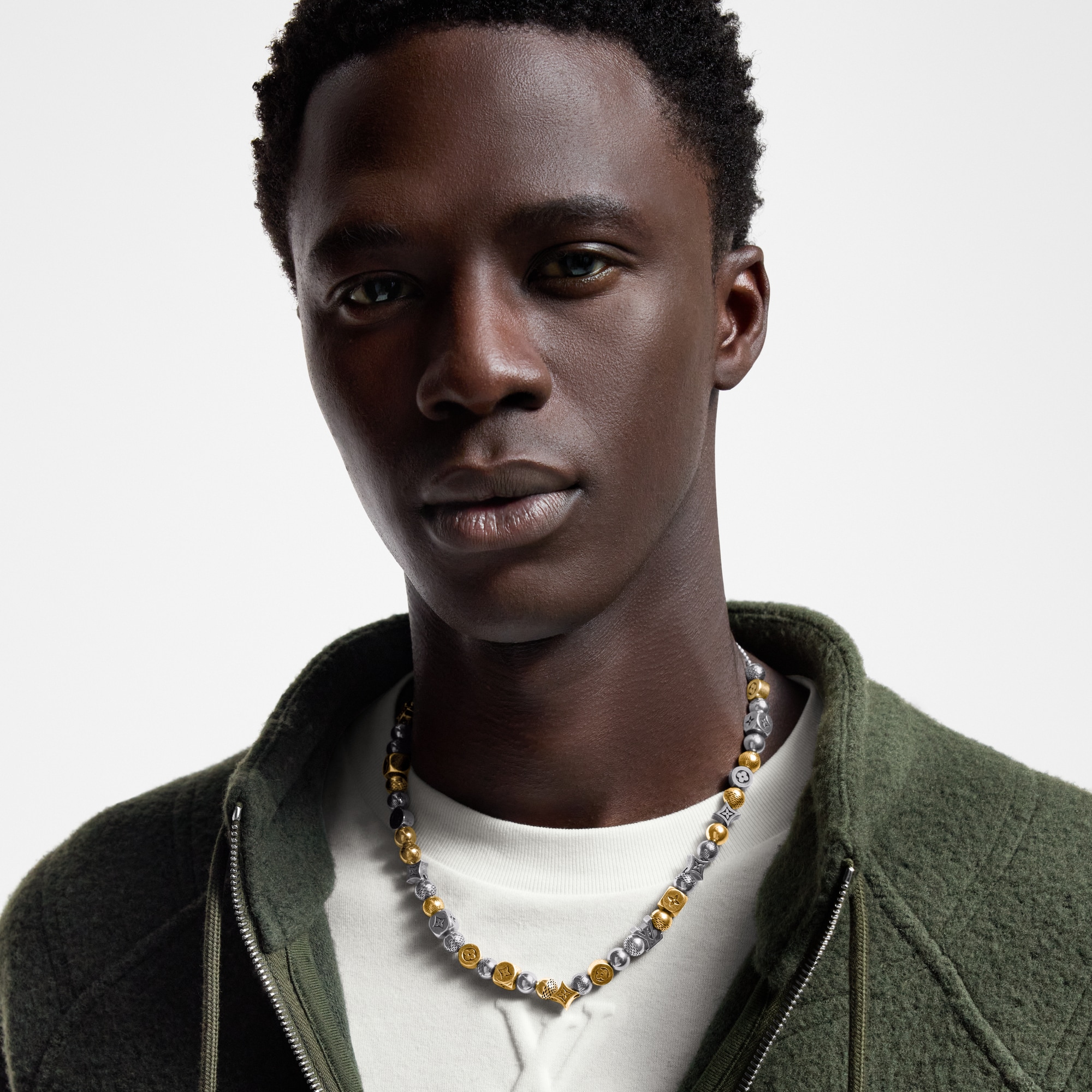 S00 Bisutería Collares y Pedientes Collar Damier Party | Louis Vuitton ® (Ampliar producto)