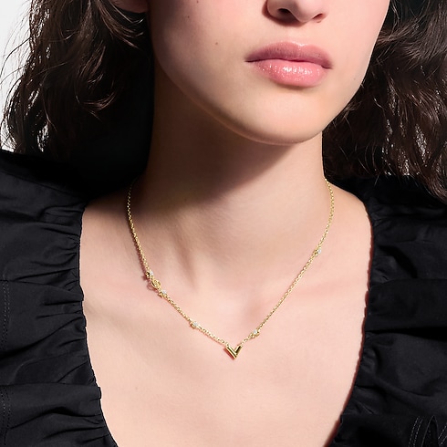 S00 Bisutería Collares Collar Essential V Strass PM | Louis Vuitton ® (Ampliar producto)