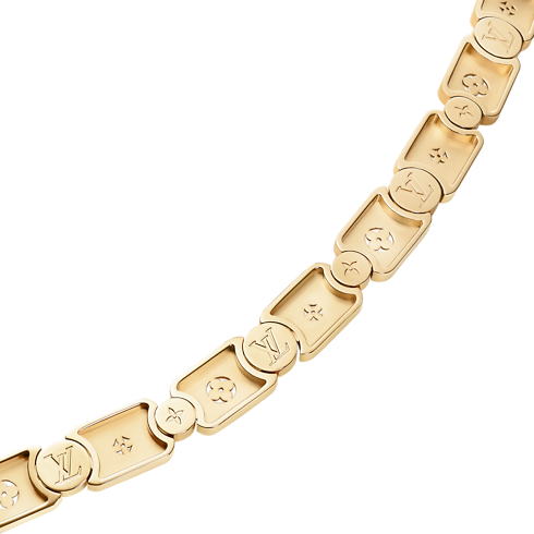 Joyería Collares y dijes Collar Gourmette Les Gastons Vuitton en oro amarillo | Louis Vuitton ® (Ampliar producto)