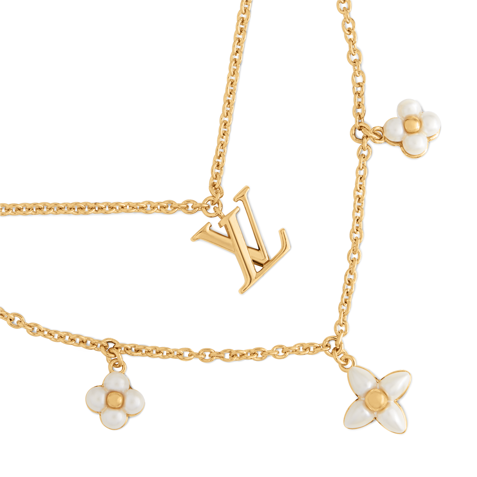 S00 Bisutería Collares y Pendientes Collar LV Floragram | Louis Vuitton ® (Ampliar producto)