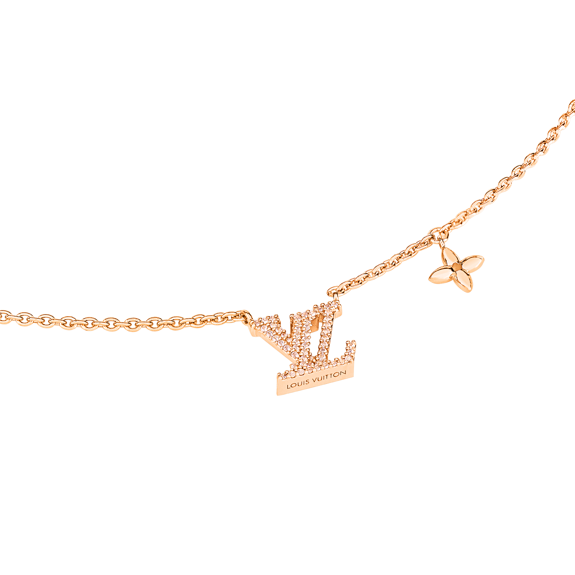 S00 Bisutería Collares y Pendientes Collar LV Iconic Blush | Louis Vuitton ® (Ampliar producto)
