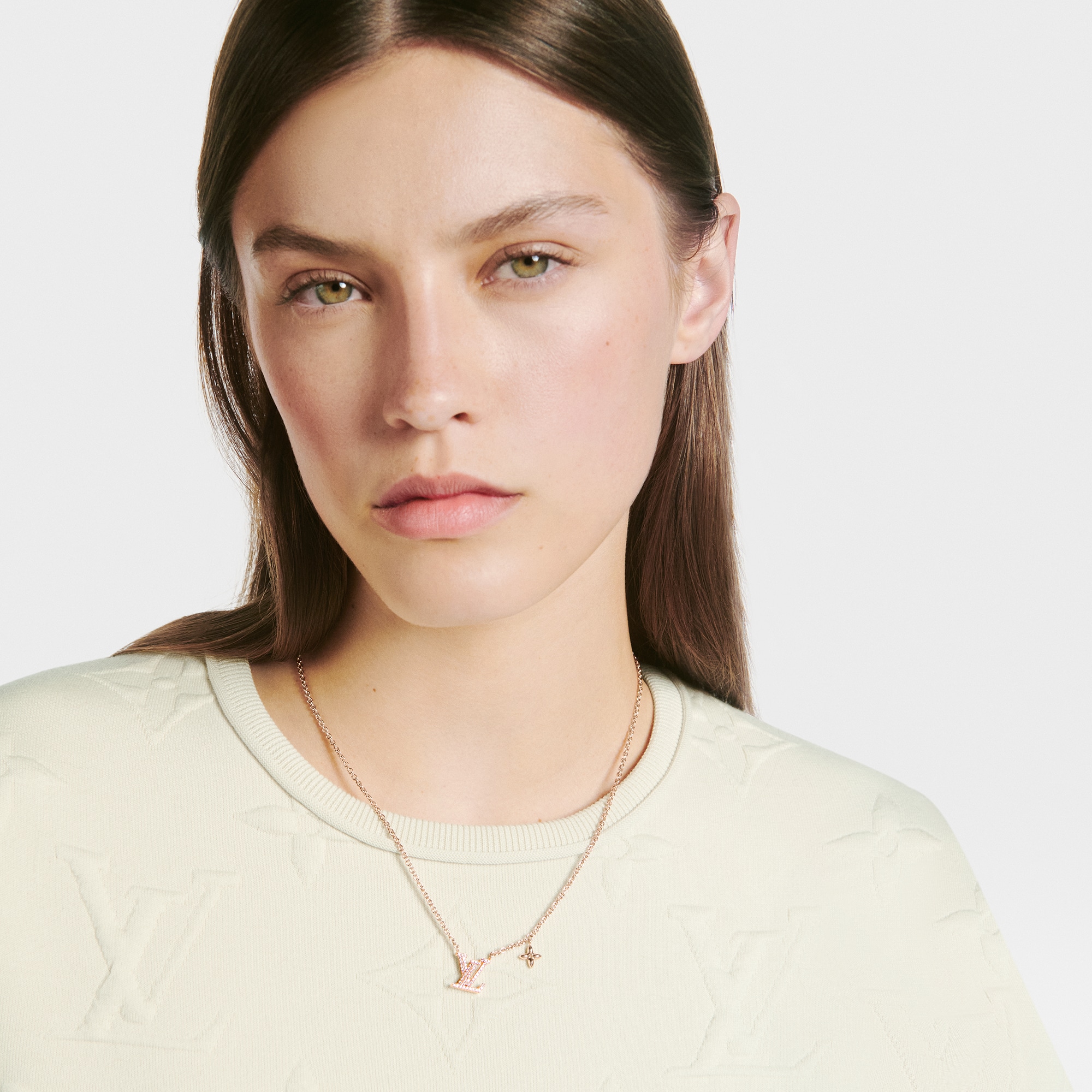 S00 Bisutería Collares y Pendientes Collar LV Iconic Blush | Louis Vuitton ® (Ampliar producto)