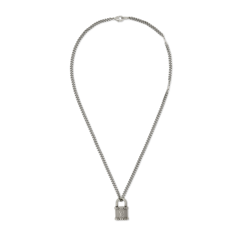 S00 Bisutería Collares y Pedientes Collar LV Lock | Louis Vuitton ® (Ampliar producto)