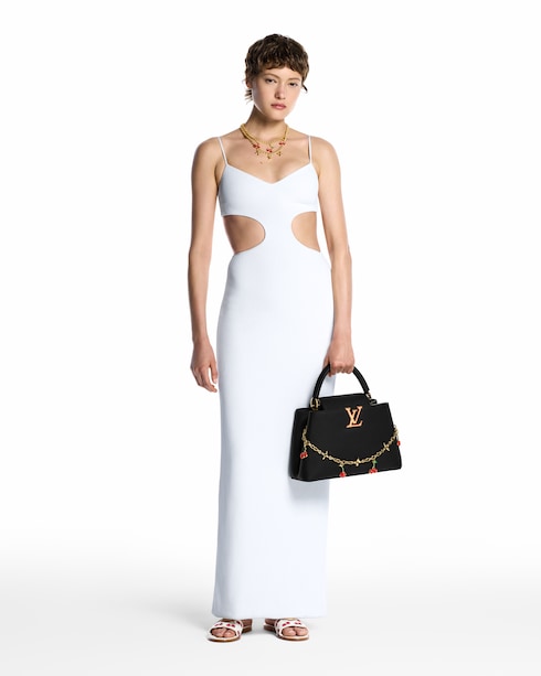 S00 Bisutería Collares y Pendientes Collar LV x TM Cerise | Louis Vuitton ®