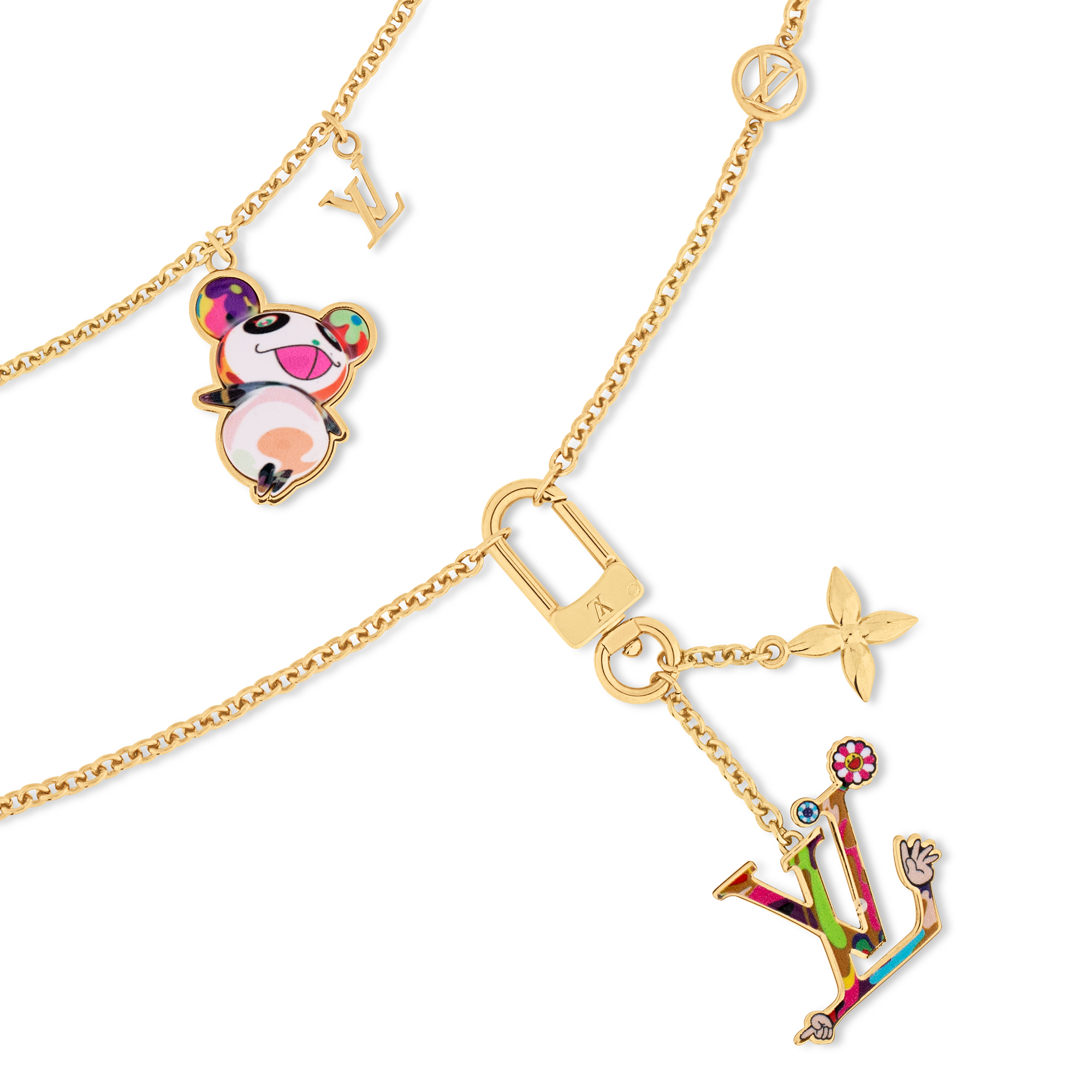 S00 Bisutería Toda la Bisutería Collar LV x TM Superflat | Louis Vuitton ® (Ampliar producto)