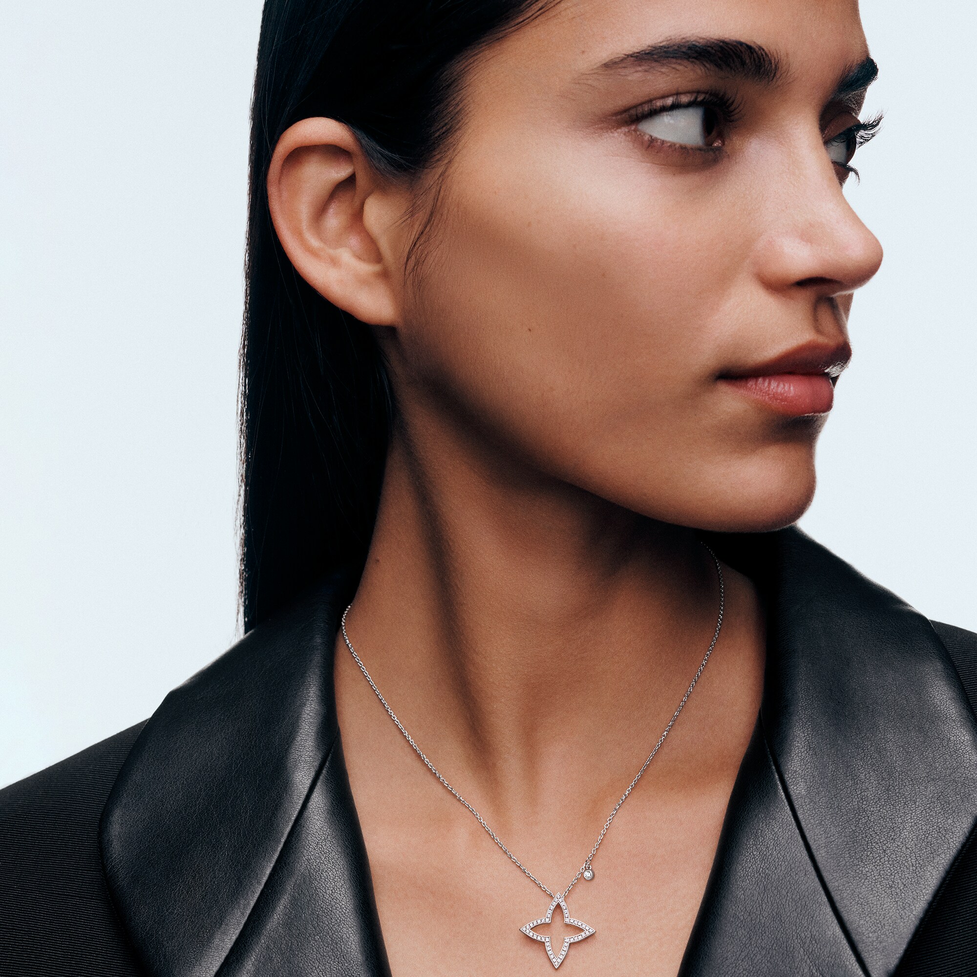  Categorías Collares y dijes  Collar Ombre Blossom en oro blanco y diamantes | Louis Vuitton ® (Ampliar producto)