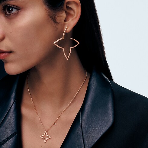 Categorías Collares y dijes Collar Ombre Blossom en oro rosa y diamantes | Louis Vuitton ® (Ampliar producto)