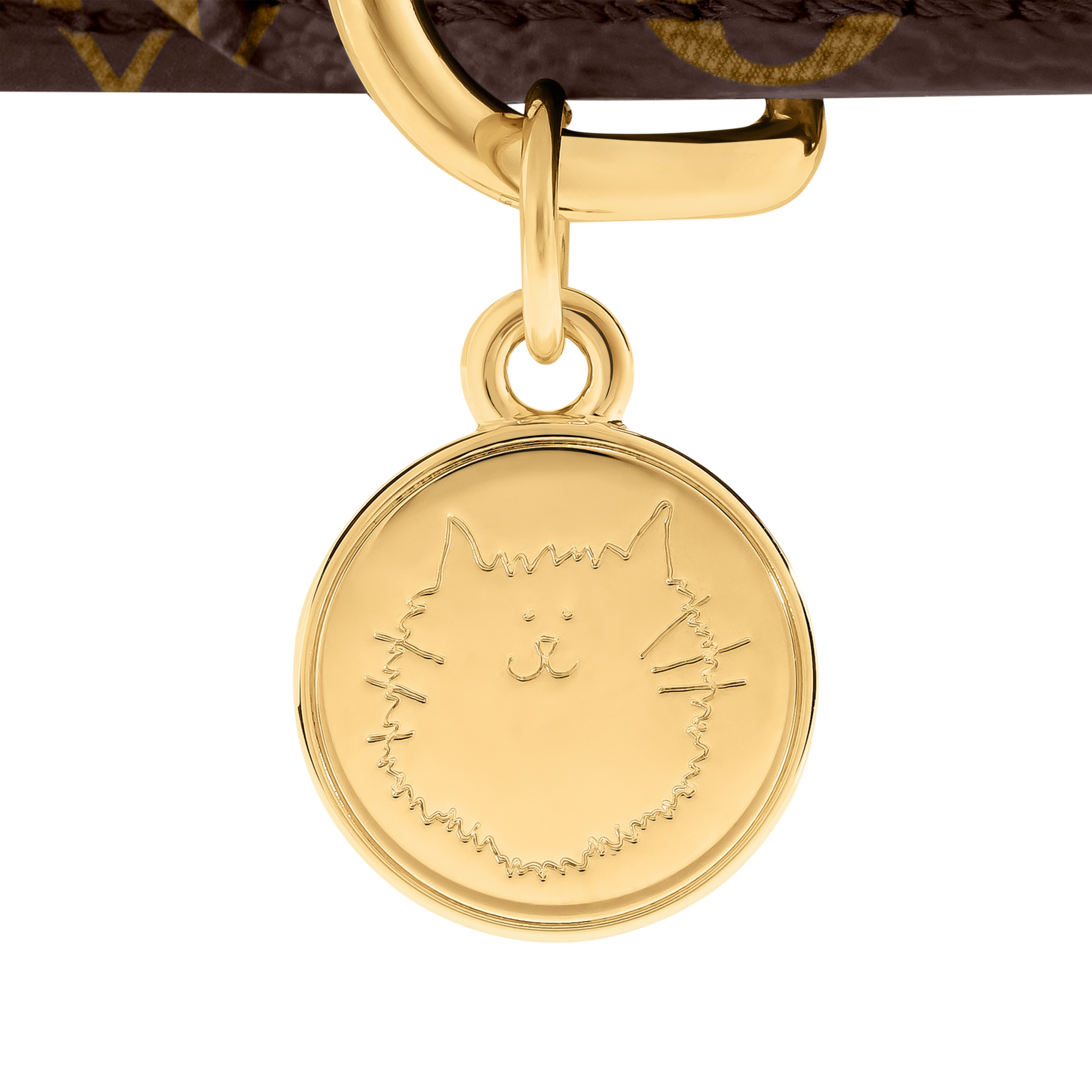 S00 Accesorios para Mascotas } Collar para gato XS | Louis Vuitton ® (Ampliar producto)