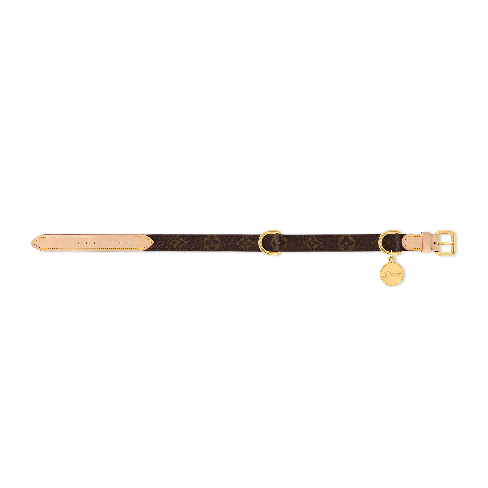  Accesorios para Mascotas } Collar para perro MM | Louis Vuitton ® (Ampliar producto)
