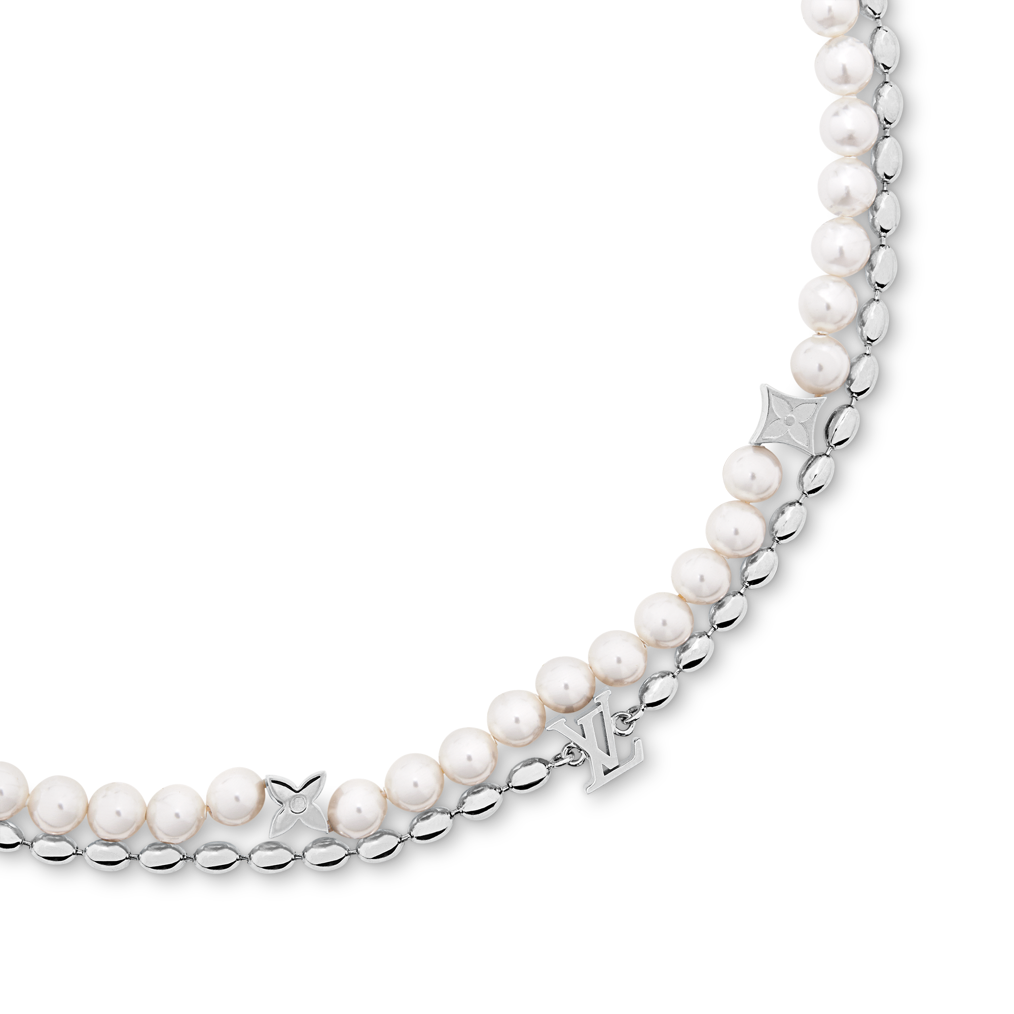S00 Bisutería Collares y Pedientes Collar Pearls Fusion | Louis Vuitton ® (Ampliar producto)