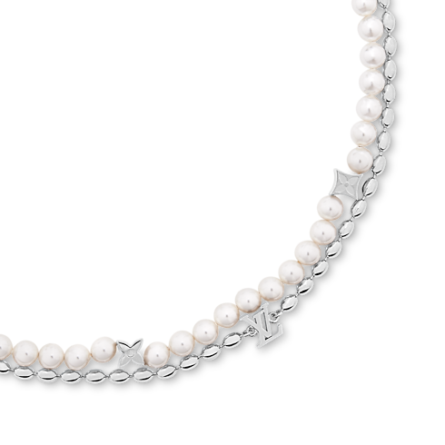S00 Bisutería Collares y Pedientes Collar Pearls Fusion | Louis Vuitton ® (Ampliar producto)
