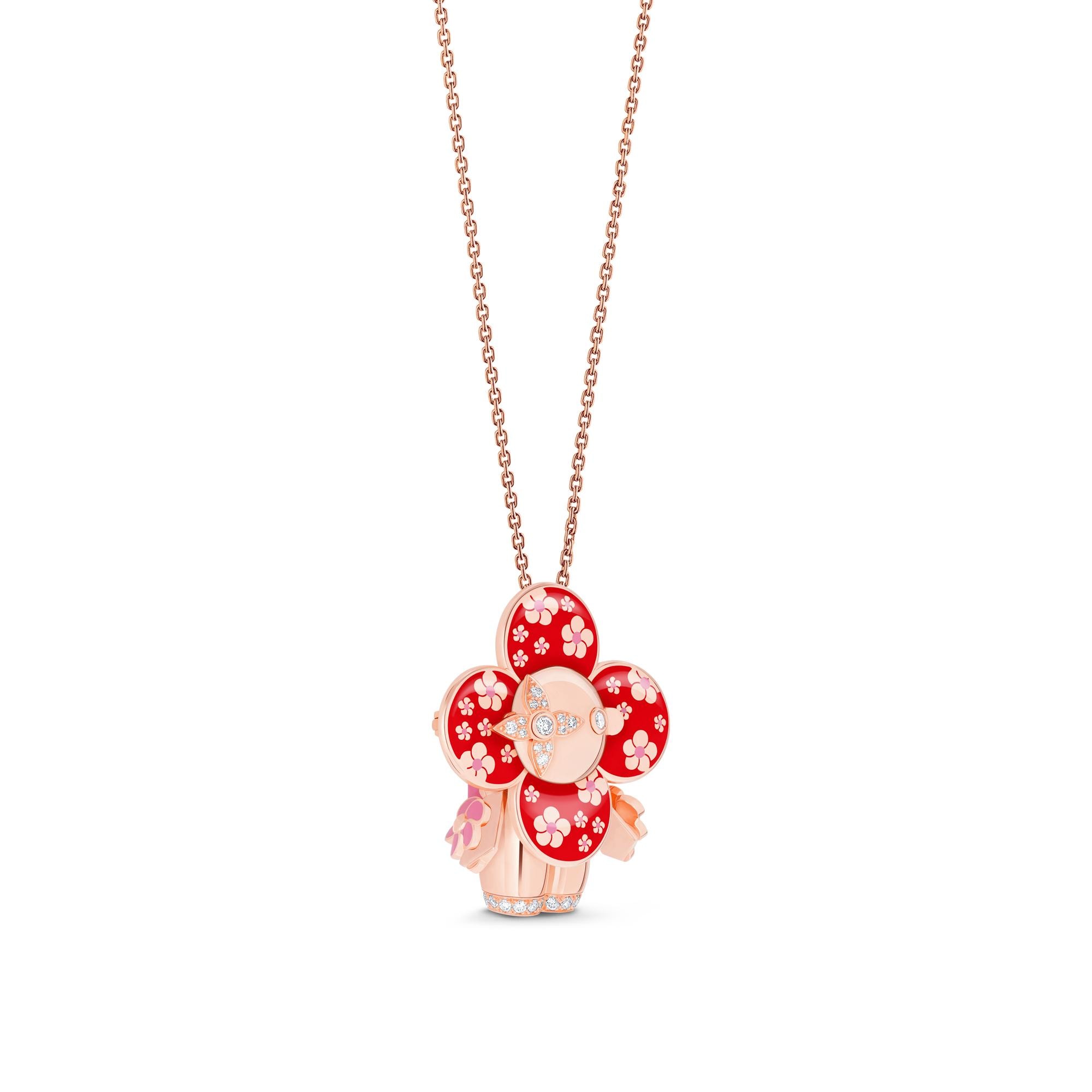  Categorías Toda la joyería fina Collar Vivienne Plum Flowers | Louis Vuitton ® (Ampliar producto)