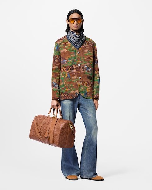 Discontinued Product Obs 12 Blazer Utilitário de Algodão sem Colarinho | Louis Vuitton ®