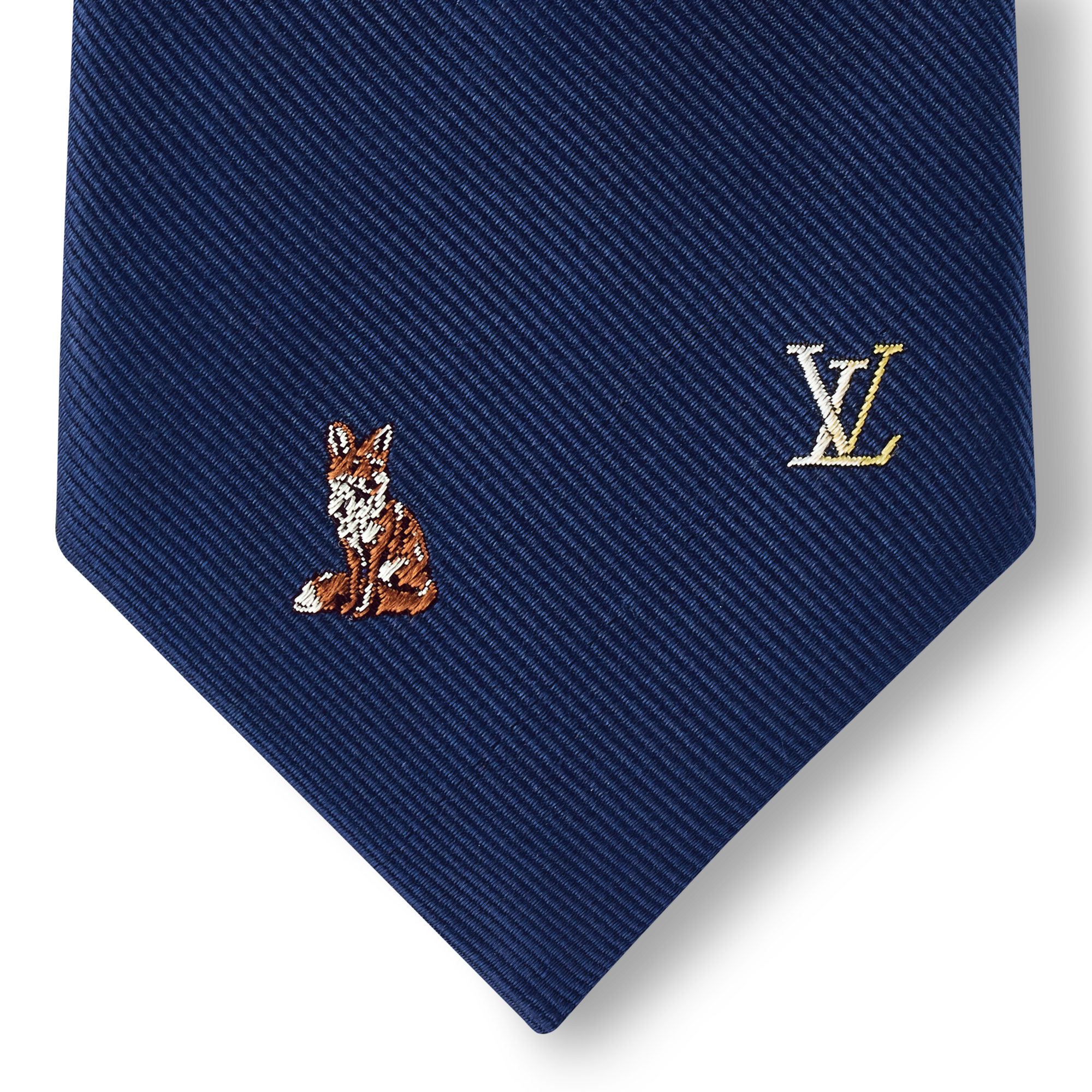 S00 Accesorios Corbatas y pañuelos Corbata Animal Blason | Louis Vuitton ® (Ampliar producto)