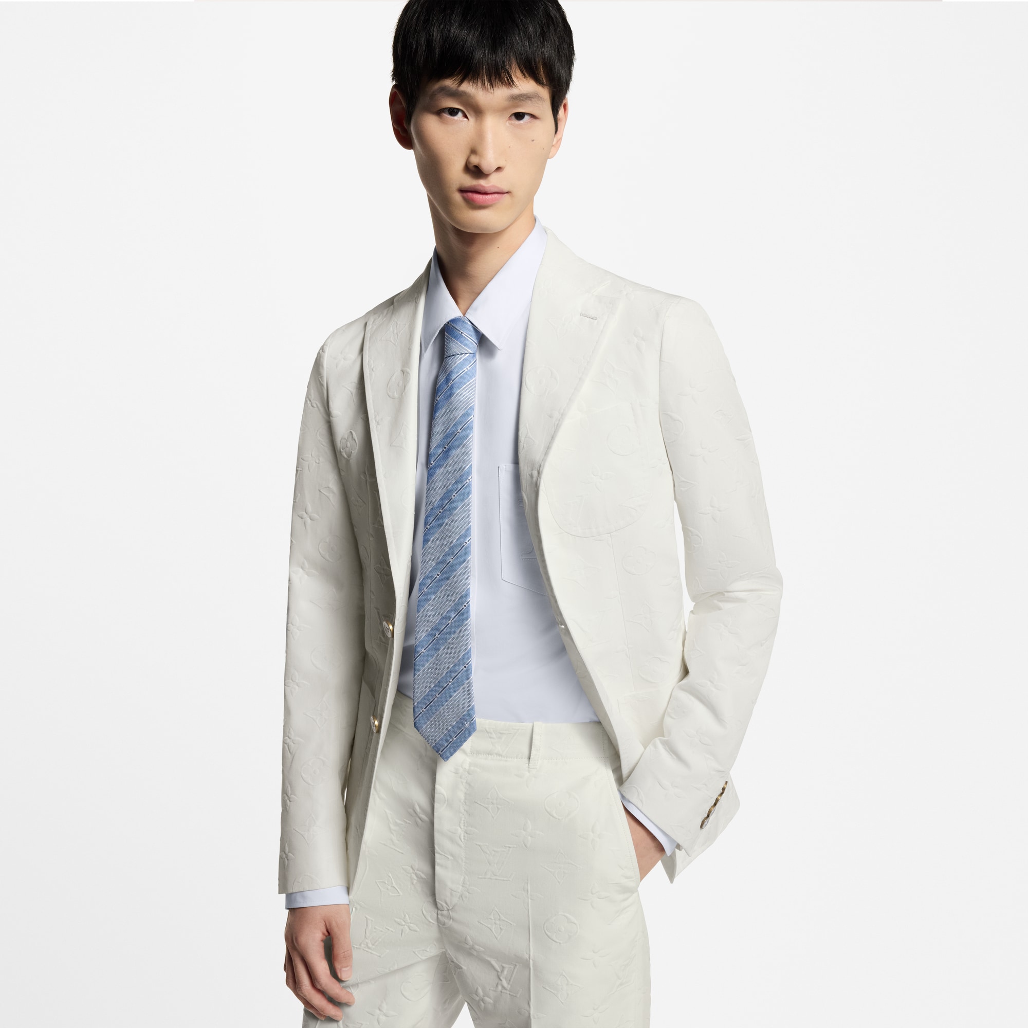 S00 Accesorios Corbatas y pañuelos Corbata Fresh Stripes | Louis Vuitton ® (Ampliar producto)