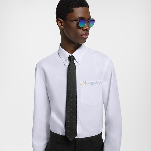 S00 Accesorios Corbatas y pañuelos Corbata LV Blason Shading | Louis Vuitton ® (Ampliar producto)