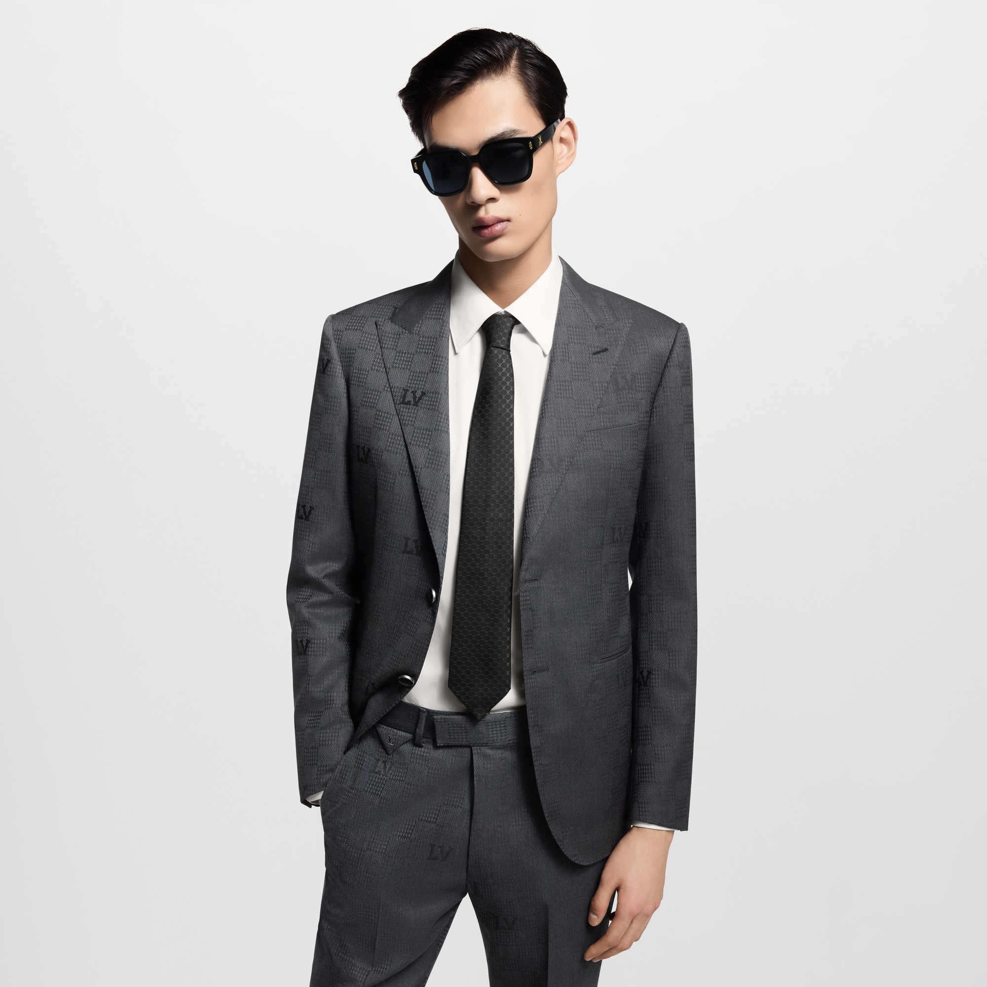 S00 Accesorios Corbatas y pañuelos Corbata LV Fishnet | Louis Vuitton ® (Ampliar producto)