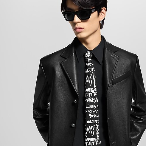 S00 Accesorios Corbatas y pañuelos Corbata LV Scribble | Louis Vuitton ® (Ampliar producto)