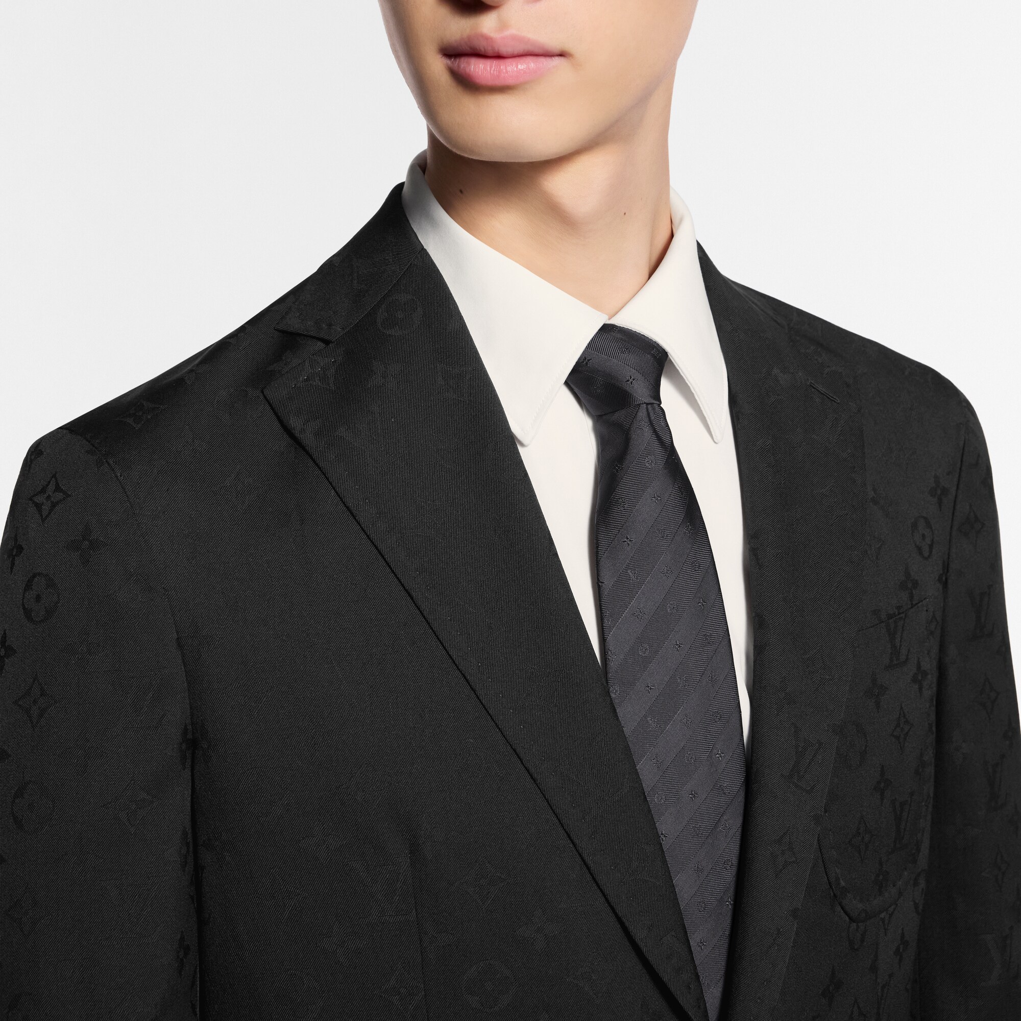 S00 Accesorios Corbatas y pañuelos Corbata Monogram Stripy | Louis Vuitton ® (Ampliar producto)