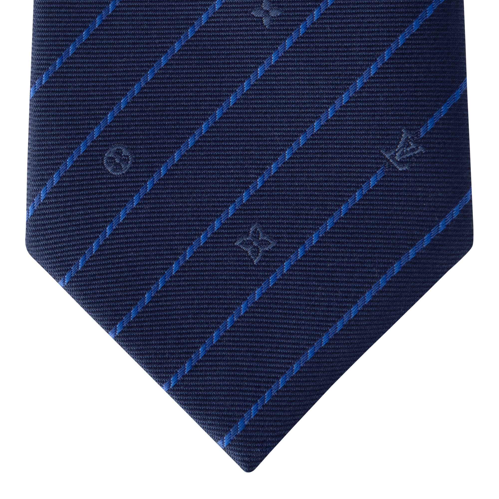 S00 Accesorios Corbatas y pañuelos Corbata Monograma de rayas diplomáticas | Louis Vuitton ® (Ampliar producto)