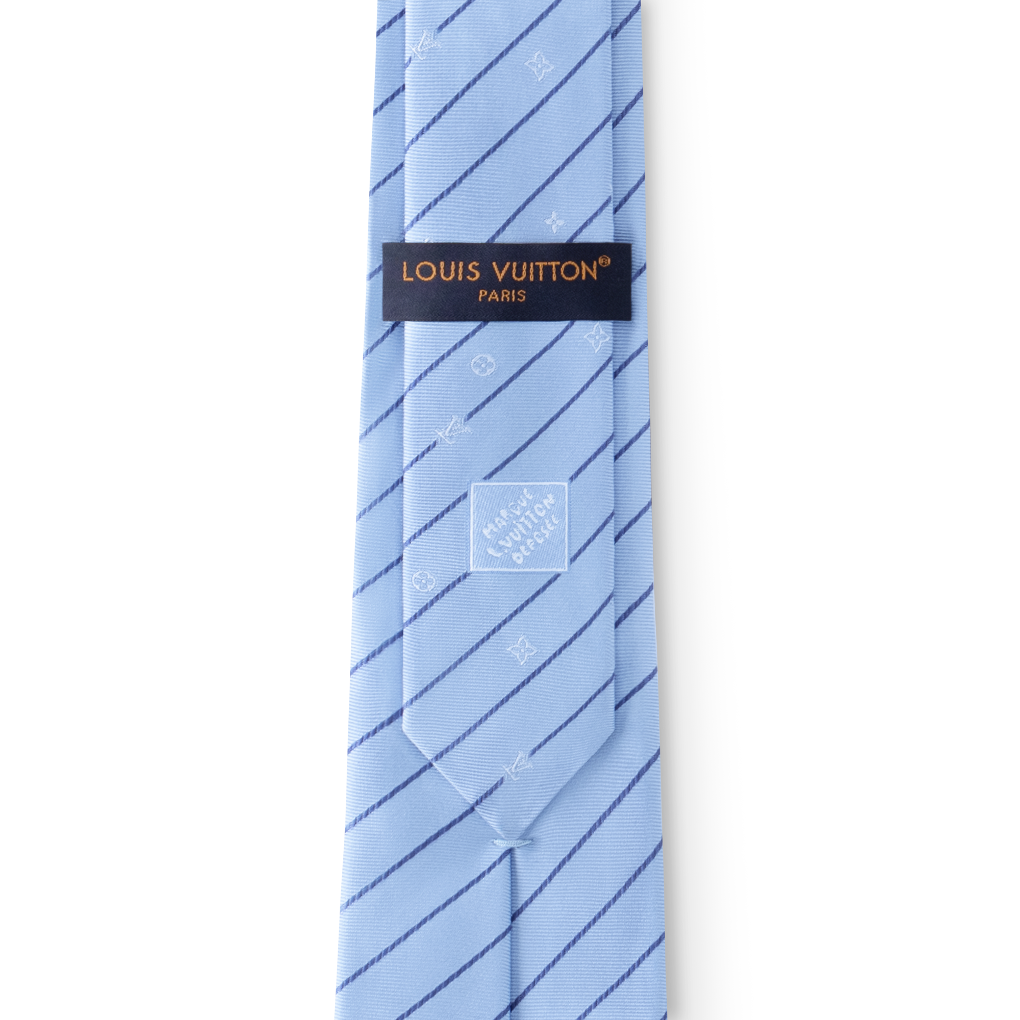 S00 Accesorios Corbatas y pañuelos Corbata Monograma de rayas diplomáticas | Louis Vuitton ® (Ampliar producto)