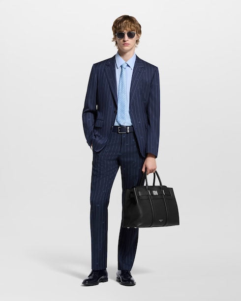 S00 Para Ele New Formal Gravata Monogram Pinstripes | Louis Vuitton ®