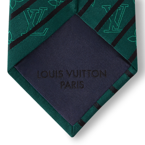 Corbata Monograma Varsity otra vista