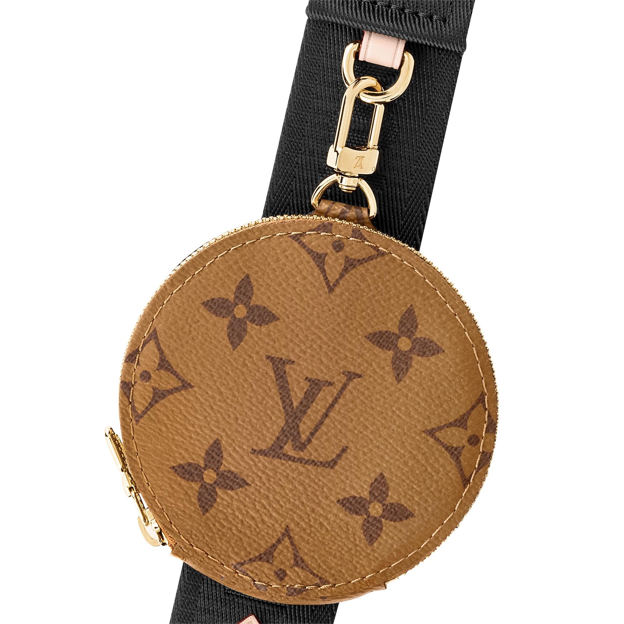 Canvas Monogram Reverse Carteras y artículos de piel pequeños Todas las carteras y artículos de piel pequeños Correa para bolsa | Louis Vuitton ® (Ampliar producto)