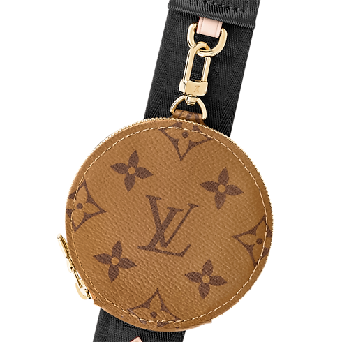Canvas Monogram Reverse Carteras y artículos de piel pequeños Todas las carteras y artículos de piel pequeños Correa para bolsa | Louis Vuitton ® (Ampliar producto)