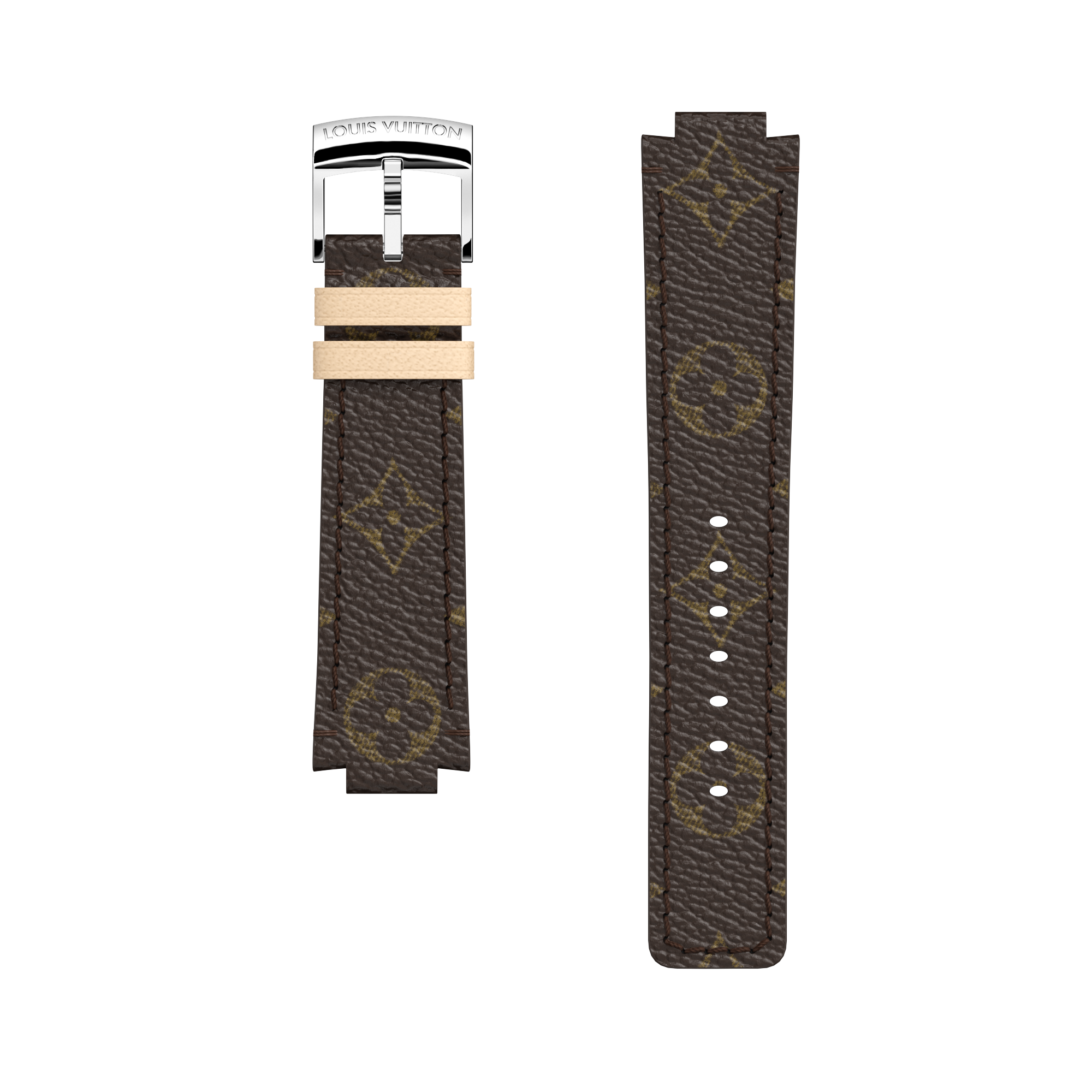  Relojes Conectados Correas & Accesorios Correa Tambour en Canvas Monograma | Louis Vuitton ® (Ampliar producto)