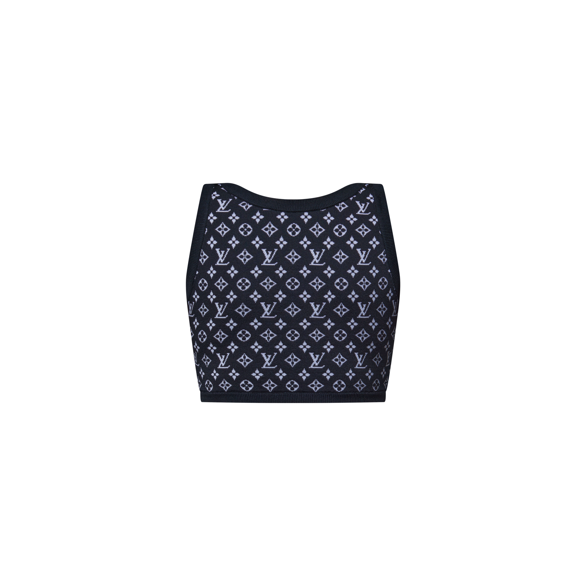  Ready to Wear Tops Crop top en Jacquard Monograma | Louis Vuitton ® (Ampliar producto)