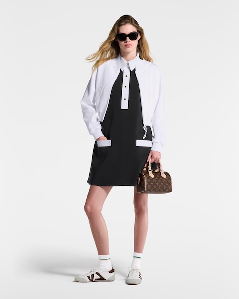 Ready-to-Wear Casacos e Jaquetas Cropped Technical Jersey Bomber Jacket | Louis Vuitton ®