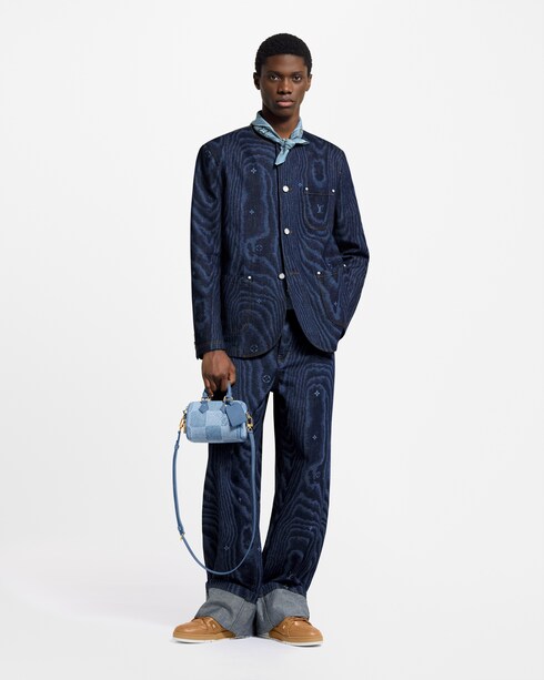 Ready-to-Wear Denim Cuffed Denim Skate Pants | Louis Vuitton ®