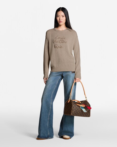 Ready-to-Wear Knitwear Cursive Signature Pullover | Louis Vuitton ®
