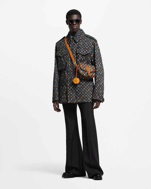 Ready-to-Wear Coats and Outerwear Damier Denim Parka | Louis Vuitton ®