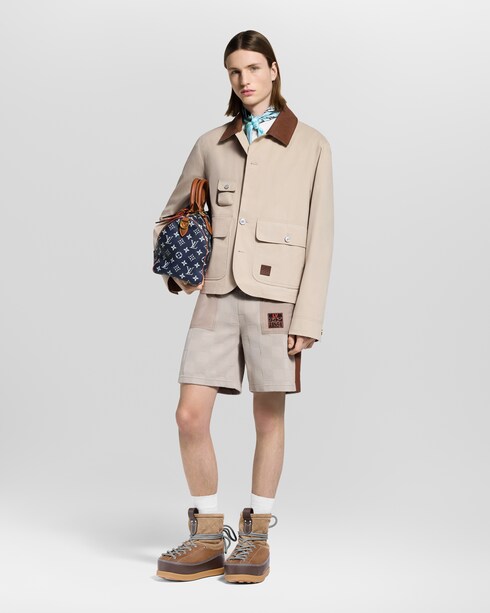 Ready-to-Wear All Ready-to-Wear Damier Hybrid Workwear Shorts | Louis Vuitton ®