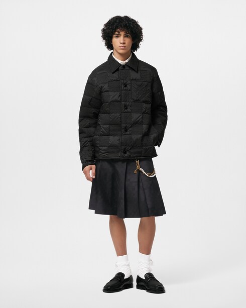 Discontinued Product Obs 9 Camisa Oversized de Nylon Matelassado com Damier | Louis Vuitton ®