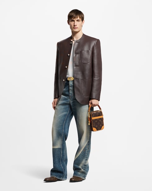 Outros Couros Monogram Bolsas Masculinas Lançamentos Bolsa Danube | Louis Vuitton ®