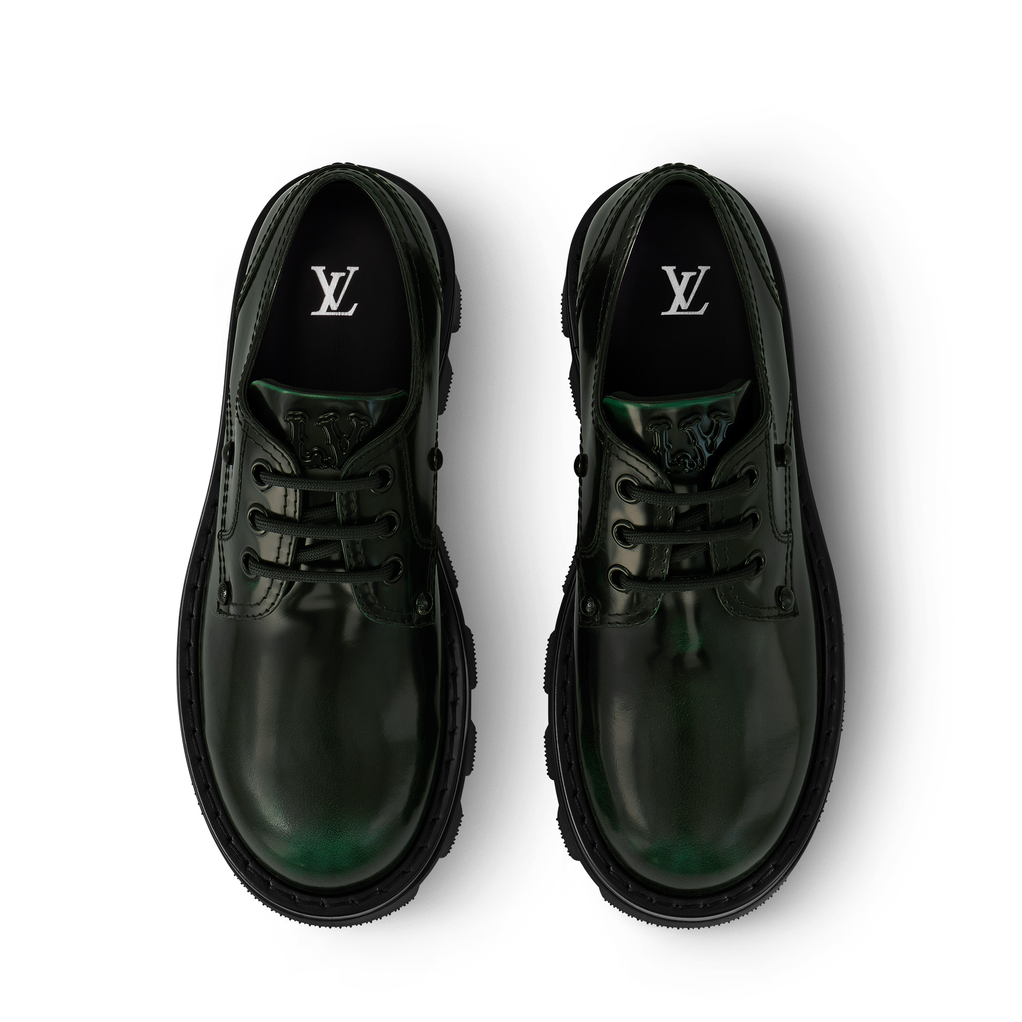  Zapatos Zapatos con agujetas y hebillas Derby LV Checker | Louis Vuitton ® (Ampliar producto)