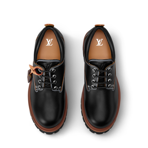 Zapatos Zapatos con agujetas y hebillas Derby LV Remix | Louis Vuitton ® (Ampliar producto)