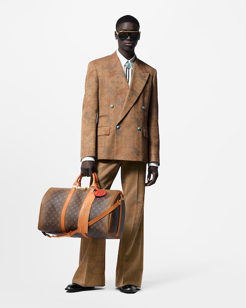 Discontinued Product Obs 9 Blazer Trespassado em Jacquard de Lã | Louis Vuitton ®