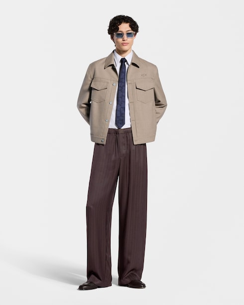 S00 Accessories Ties Drafting Locks Tie | Louis Vuitton ®