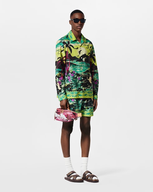 Discontinued Product Obs 12 Short de Algodão com Cordão | Louis Vuitton ®