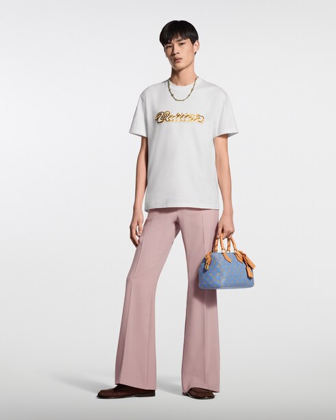 For Men New This Season Embellished Signature T-Shirt | Louis Vuitton ®