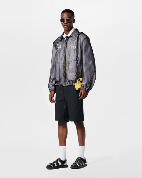 Discontinued Product Obs 9 Jaqueta de Nylon Bordada | Louis Vuitton ®